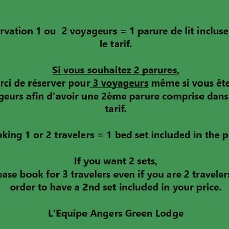 Tiny House Cosy 2 - Angers Green Lodge Ngoại thất bức ảnh